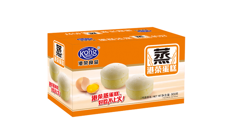 鸡蛋味蒸蛋糕