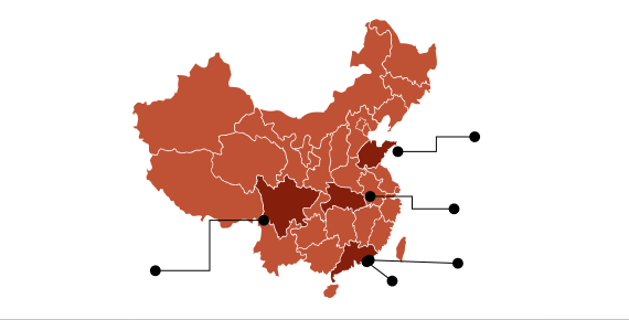 Map of Kong WENG Food Factory Locations